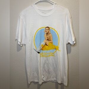 Kelsea Ballerina shirt womens‎ white shirt sleeve country music hip hop Size M